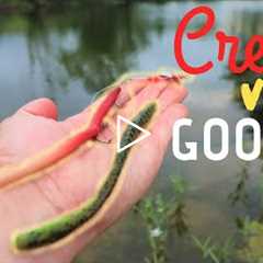Googan Baits vs 70-year-old Creme Scoundrel Worm | NEW lure vs OLD lure Challenge
