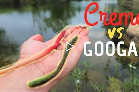 Googan Baits vs 70-year-old Creme Scoundrel Worm | NEW lure vs OLD lure Challenge