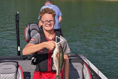 Table Rock Lake Video Fishing Report August 17, 2022