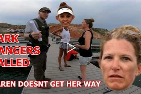 KAREN FREAKS OUT And THROWS 400 DOLLAR FISHING POLE In WATER!!