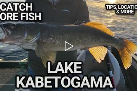 How to Fish Lake Kabetogama | Walleye & Smallmouth Fishing Tips