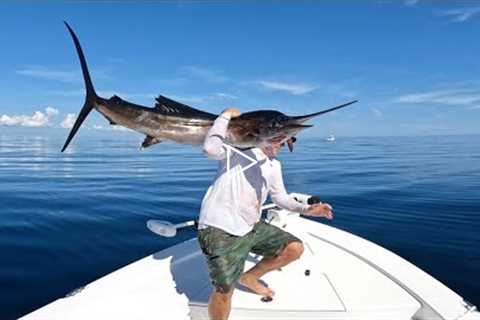 Fishing By Myself Went Bad Wrong! (Sailfish Catch Clean & Cook)