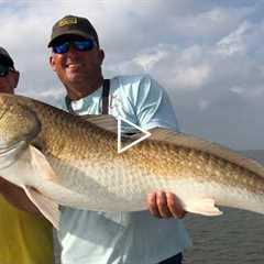 Giant Red Drum {Catch Clean Cook} Largest Redfish I've ever caught!