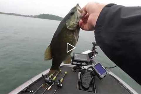 Bass Fishing Lake James **More Rain**