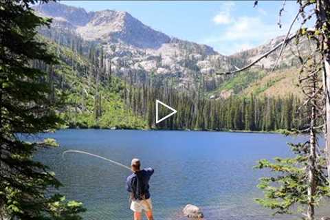 unforgettable day on pristine mountain lake | Fly Fishing Idaho