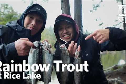 Fishing for Rainbow Trout at Rice Lake | EP4