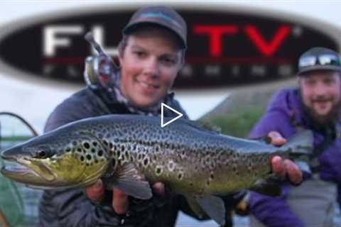 FLY TV - Brown Trout Fly Fishing with Big Streamers