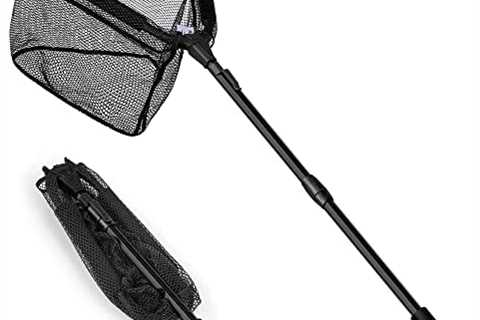 Floating Fishing Net, Folding Fishing Landing Net for Kayak, Fly, Catfish, Bass, Crab, Trout..