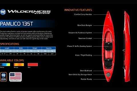 Wilderness Systems Pamlico 135 | Sit Inside Recreational Kayak
