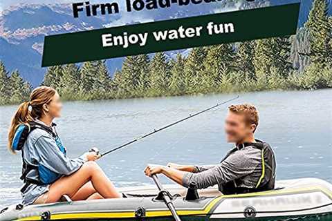 Priority Culture Inflatable Kayak Suitable for 2-4 People Inflatable Canoe with Tent Blow Up Kayak..