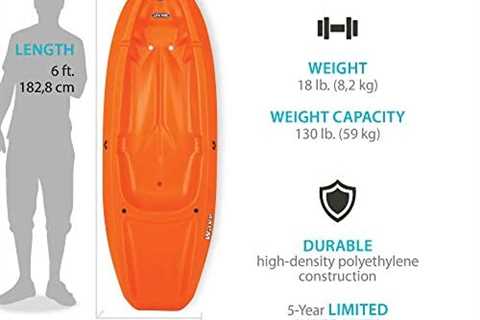 Lifetime Youth 6 Feet Wave Kayak with Paddle
