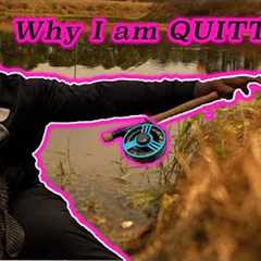 Im QUITTING! Giving UP! Dont be LIKE ME! OVER before I even got started (Bass Fly Fishing  VLOG 1)