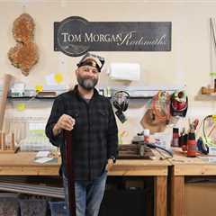 TOM MORGAN RODSMITHS - A Morning in the Shop with Joel