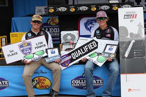 10 Teams Earn Automatic Qualification to the 2024 Collegiate Bass Fishing Championship presented by ..