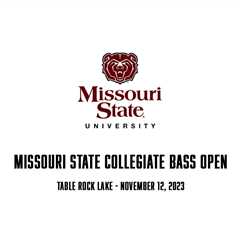 2023 Missouri State Collegiate Bass Open – Table Rock Lake – November 12 – RESULTS