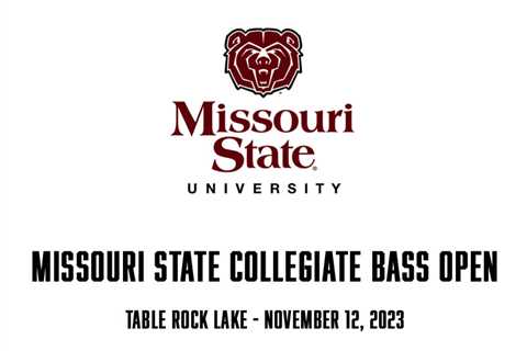 2023 Missouri State Collegiate Bass Open – Table Rock Lake – November 12 – RESULTS