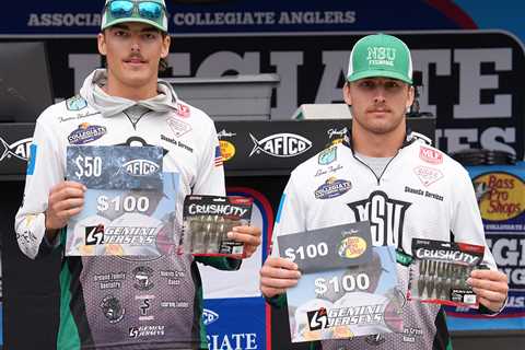 Northeastern State University Anglers Claim G2 Gemini Jerseys Contingency Bonus